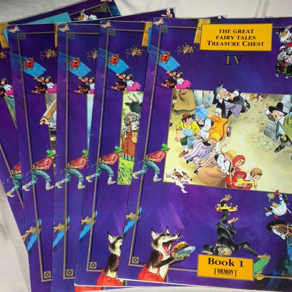 Tormont The Great Fairy Tales Treasure Chest IV, 5 Books